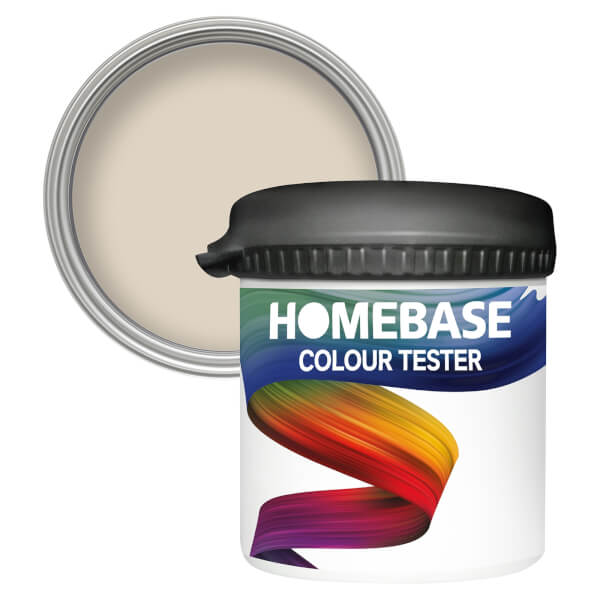 Homebase Matt Emulsion Paint Fine Sand Tester 90ml Homebase