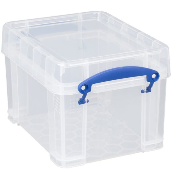 Really Useful Storage Box Clear 3L Homebase