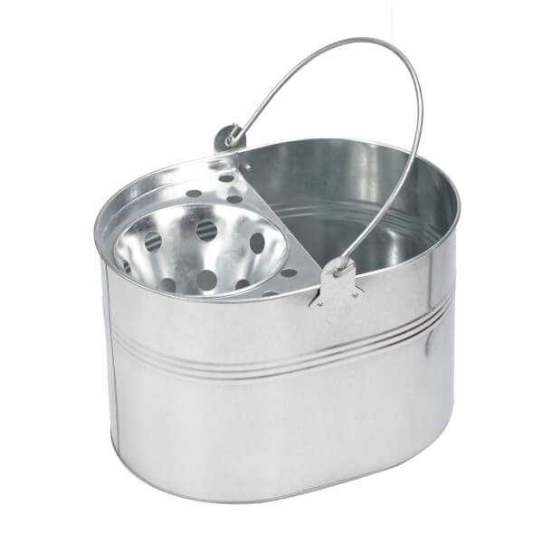 Galvanised Steel Mop Bucket Homebase