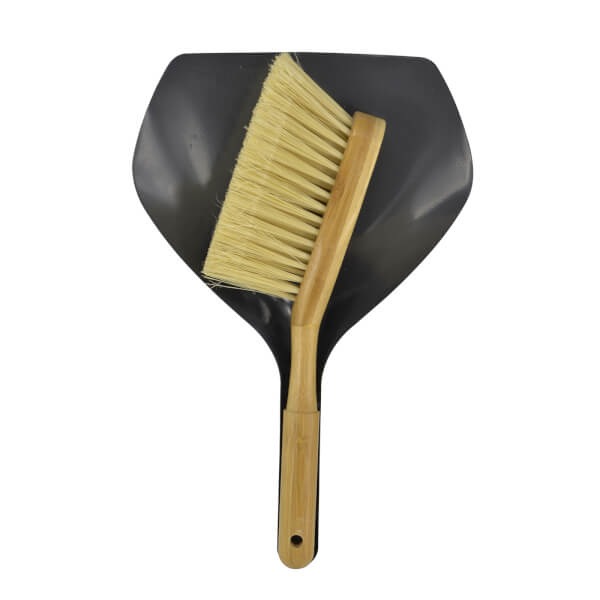 Steel Dustpan and Brush set Homebase