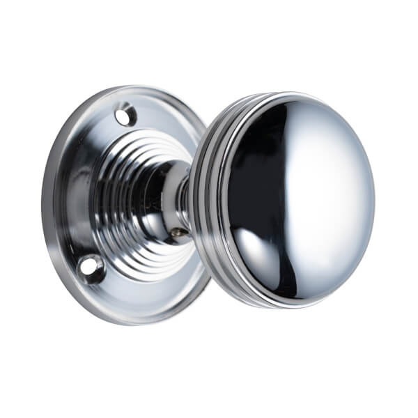 Sandleford Edgeworth Mortice Knob Set Polished Chrome Homebase