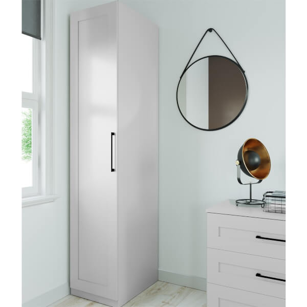 Offer Homebase Fitted Bedroom Shaker Single Wardrobe