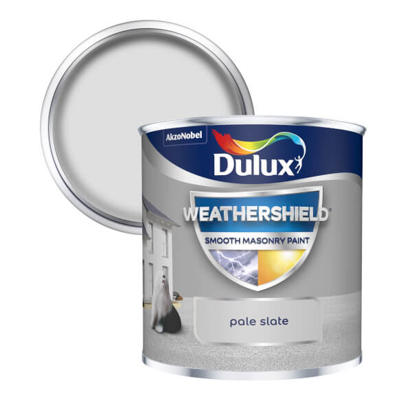 Dulux Weathershield Smooth Masonry Paint Pale Slate Tester 250ml