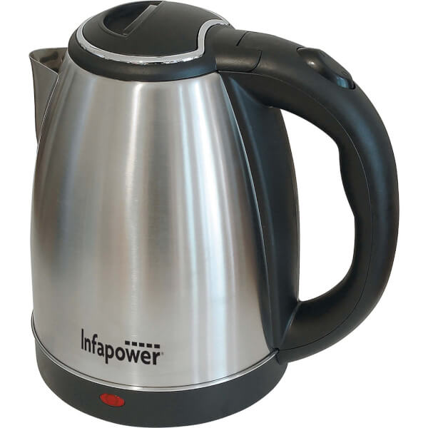 Infapower 1.8L Cordless Kettle Stainless Steel Homebase