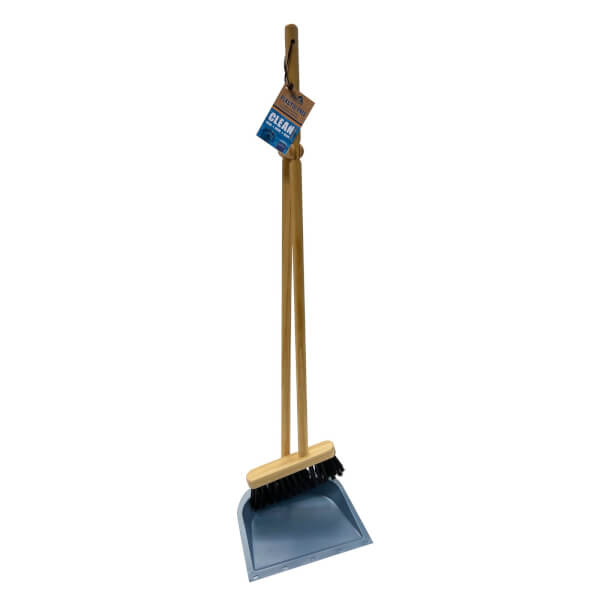 MCS Long Handled Dustpan and Brush Set Homebase