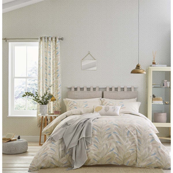 Sea Kelp Duvet Cover Double Blush Homebase