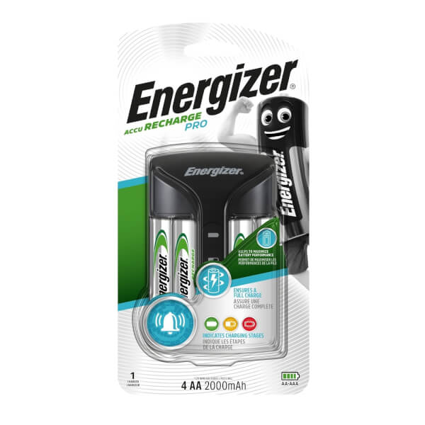 Energizer NiMH Recharge Pro Battery Charger Homebase