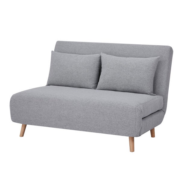 Freya Folding Sofa Bed Grey Homebase