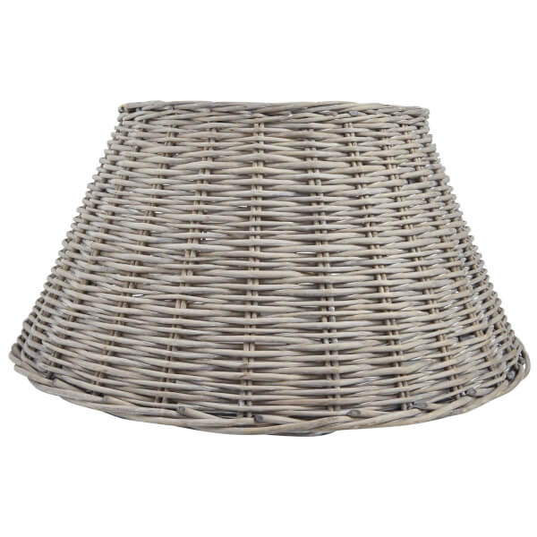 Offer Homebase Natural Willow Christmas Tree Skirt 64cm
