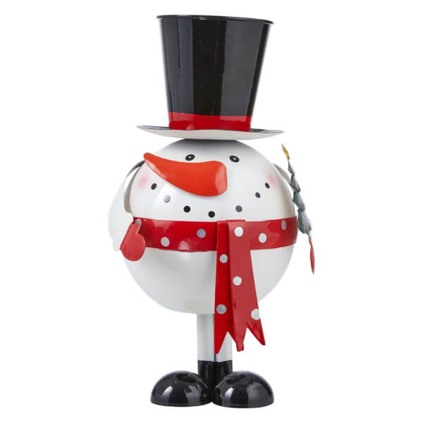 Wobbly Metal Snowman Room Decoration | Homebase