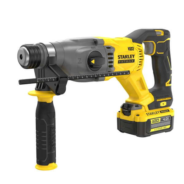 STANLEY FATMAX V20 18V Cordless SDS Plus Hammer Drill with Kit Box