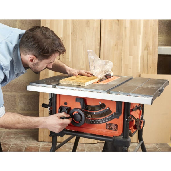 BLACK+DECKER 254MM 1800W Corded Table Saw (BES720GB) Homebase