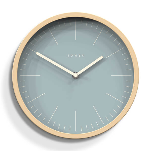 Jones University Wall Clock Faux Plywood Homebase