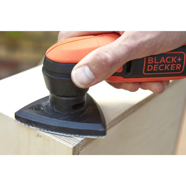 BLACK+DECKER 12V Cordless Detail Sander with Sanding Sheet (BDCDS12S1