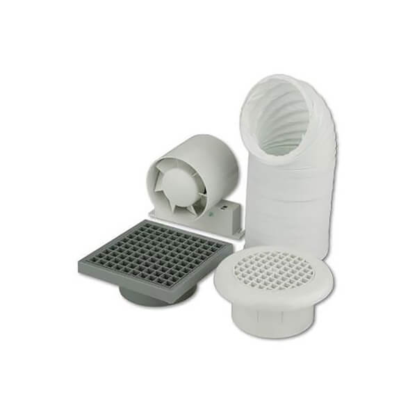 Shower Extractor Fan Kit With Timer Homebase