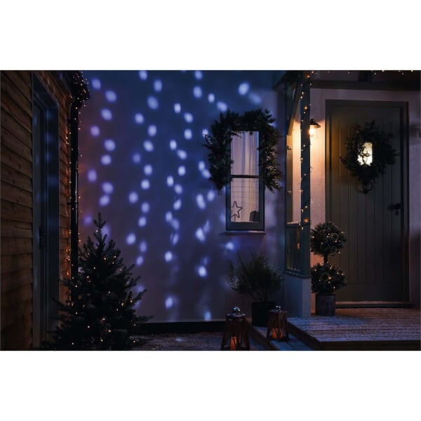 Falling Snow Outdoor LED Christmas Projector Homebase