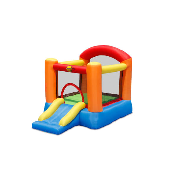 Offer Homebase Self Assembly Required Happy Hop Slide Bouncer