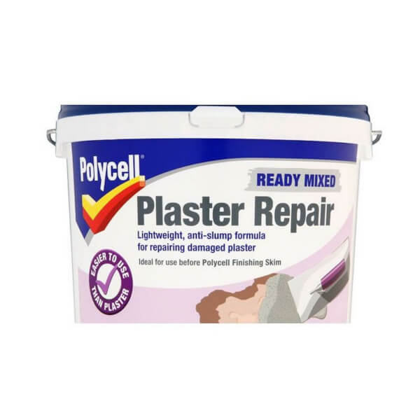 Polycell Ready Mix Plaster Repair Polyfilla 2.5L Homebase