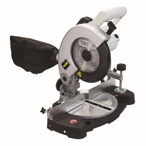TASK 850W Compound Mitre Saw 190 mm Homebase
