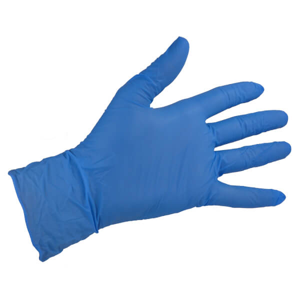 Blue Vinyl Gloves Small 10 Pack Homebase