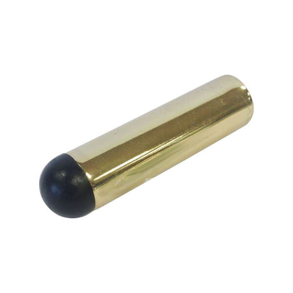 Decorative Door Stop Polished Brass Finish Homebase