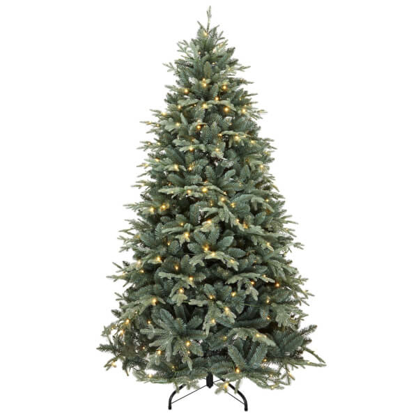 7ft Salzburg Glitter Prelit Premium Christmas Tree Homebase