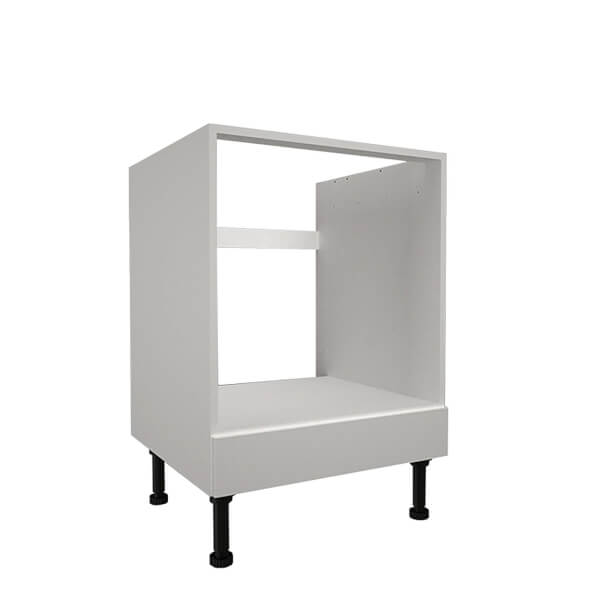 Offer Homebase Yes High Gloss Slab White 600mm Builtin