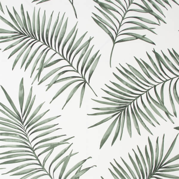 Superfresco Easy Scandi Leaf Green Wallpaper Homebase