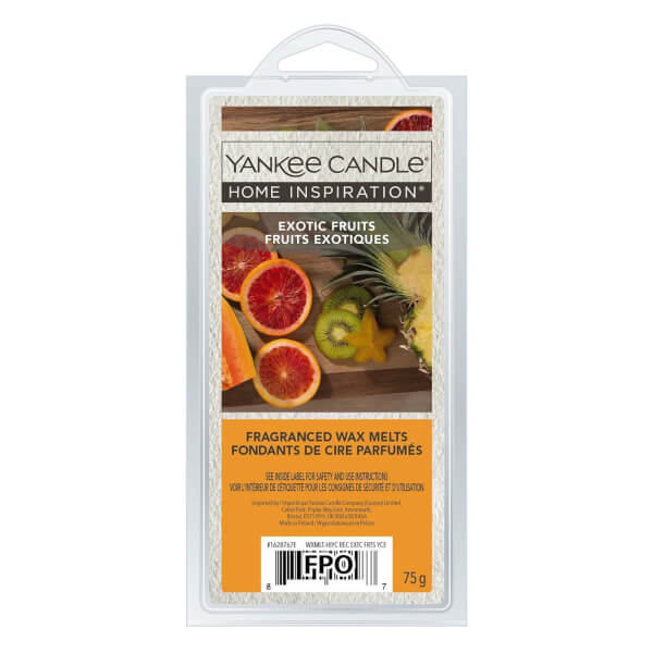 Yankee Candle Home Inspiration Wax Melt Exotic Fruits Homebase