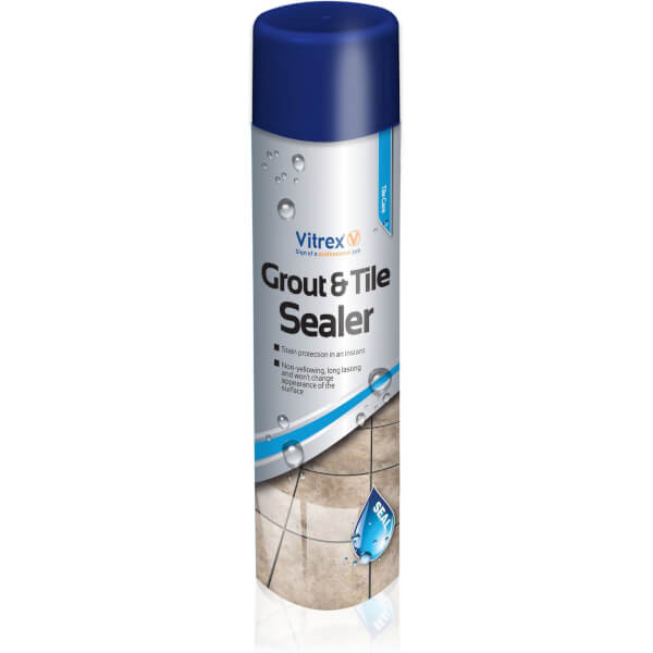 Vitrex Grout Sealer Aerosol 600ml Homebase
