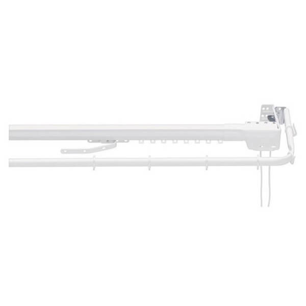 Extendable Metal Curtain Track And Valance Rail 1.75m Homebase
