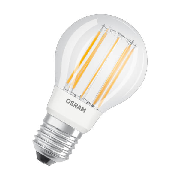 Osram Filament Classic Clear 100W ES Dimmable Light Bulb Homebase