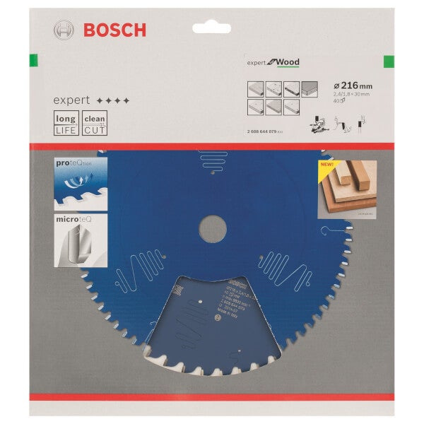 CSB Expert Wood Hand Held Circular Saw Blade 216 x 30x 2.4x 48t