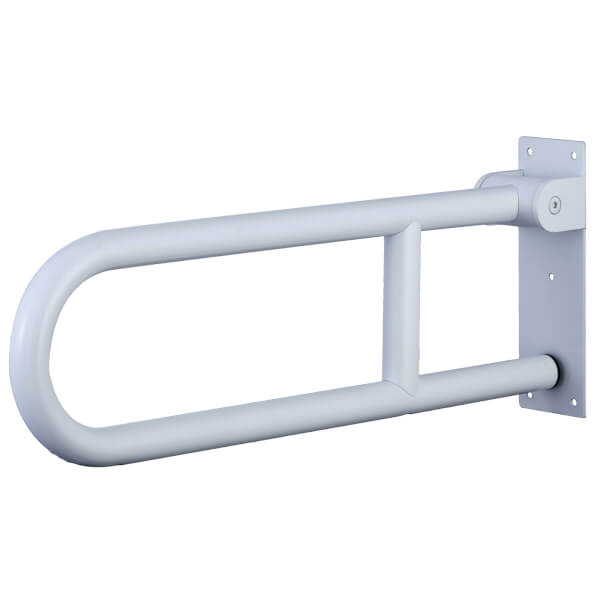 Evacare 600mm Hinged Grab Rail White Homebase