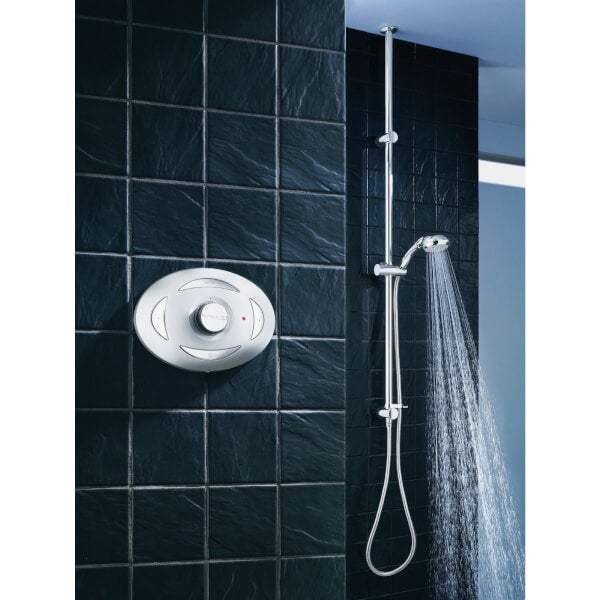 Triton Digital Mixer Shower With Riser Rail Kit Unpumped Homebase