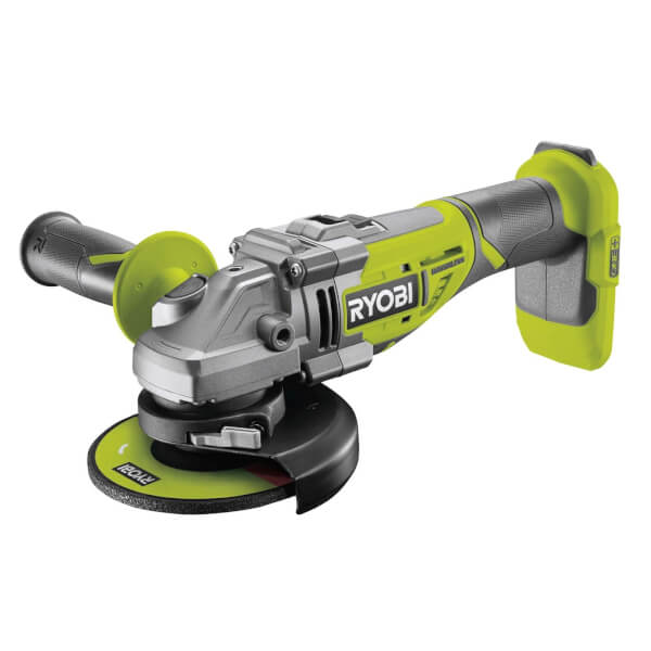 Ryobi ONE+ 18V 125mm Brushless Angle Grinder R18AG70 (Tool only) Homebase