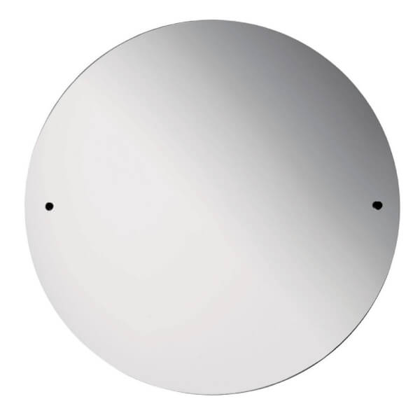 Estilo Unframed Round Drilled Mirror Homebase