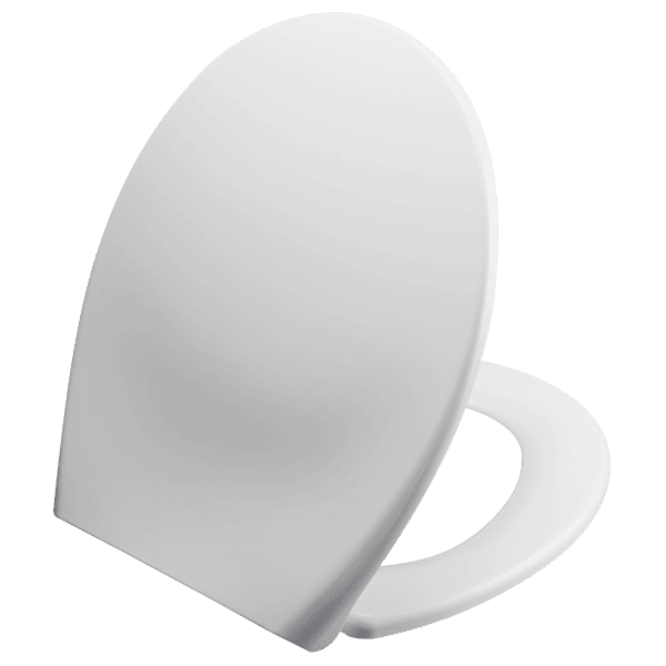 Resonance White Toilet Seat Homebase
