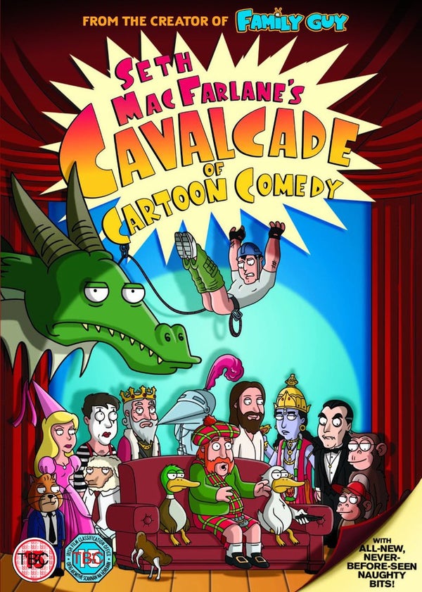Seth Macfarlanes Cavalcade of Cartoon Comedy DVD - Zavvi UK
