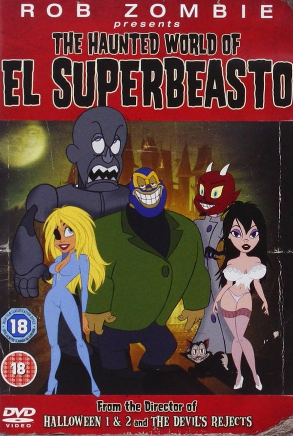 Rob Zombie Presents The Haunted World of Superbeasto DVD