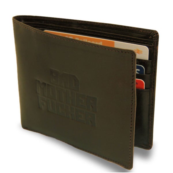 Bad Mother ****** Leather Wallet