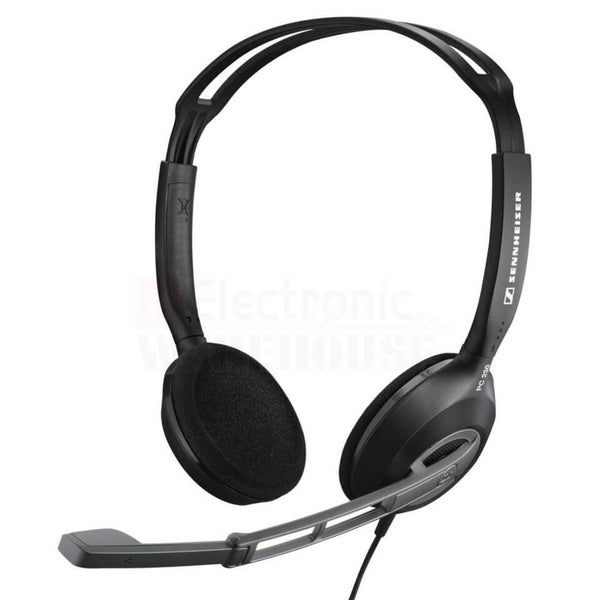 Sennheiser PC 230 On-Ear Gaming Headset with Noise Cancelling Mic - Black