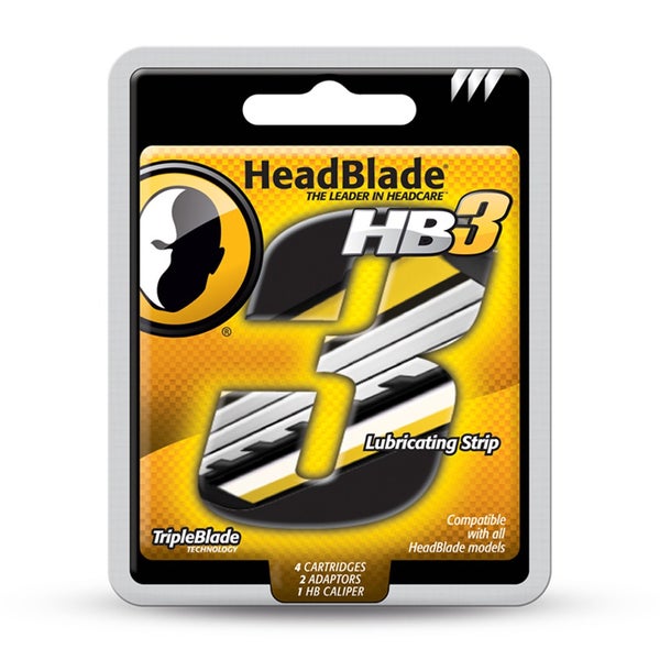 1 kit Tripleblade de remplacement HeadBlade (4 paquets)