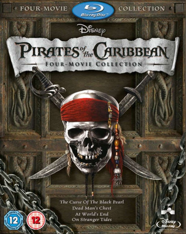 Pirates of the Caribbean Box Set (1-4 plus bonus disc)
