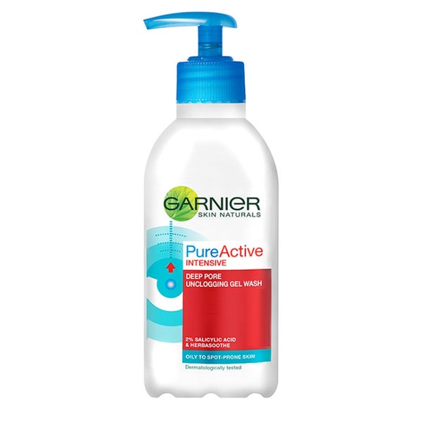 Limpiador Pure Active Deep Pore Wash de Garnier (200 ml)