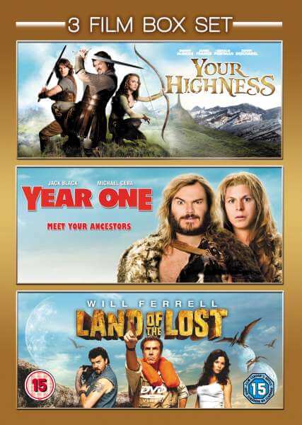 Your Highness / Year One / Land of the Lost DVD - Zavvi UK