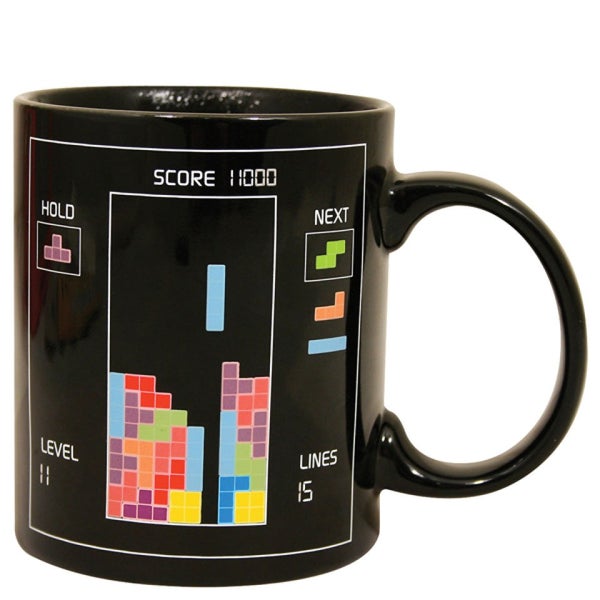 Tetris Kaffeetasse Heat Change Mug - Thermotasse aus Keramik
