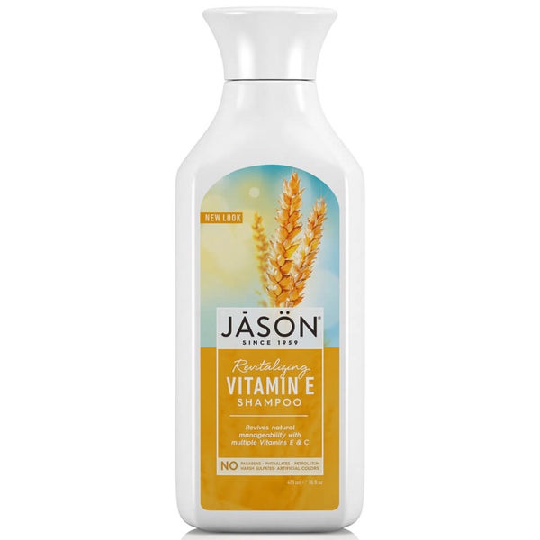 JASON Revitalizing Vitamin E Shampoo (480ml) lookfantastic Singapore