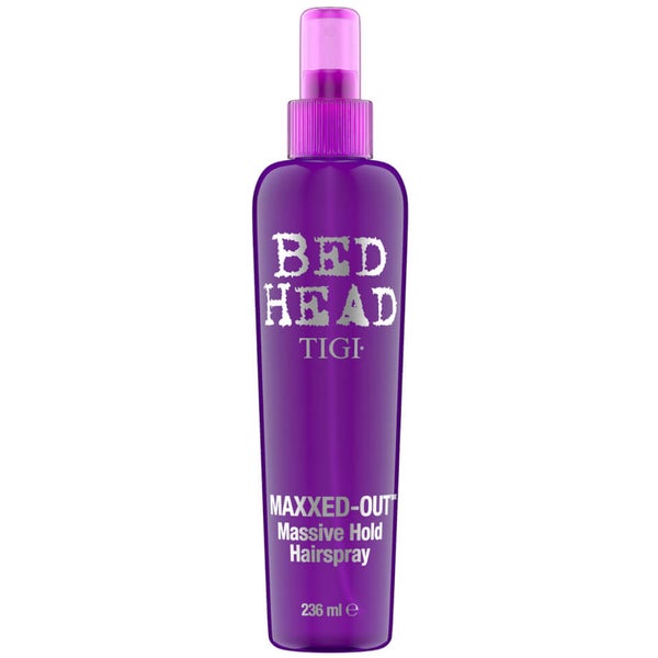 TIGI Bed Head Maxxed Out Massive Hold Hairspray (236ml) LOOKFANTASTIC