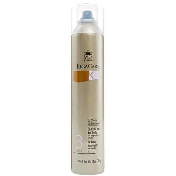 KeraCare Oil Sheen Spray 408ml LOOKFANTASTIC